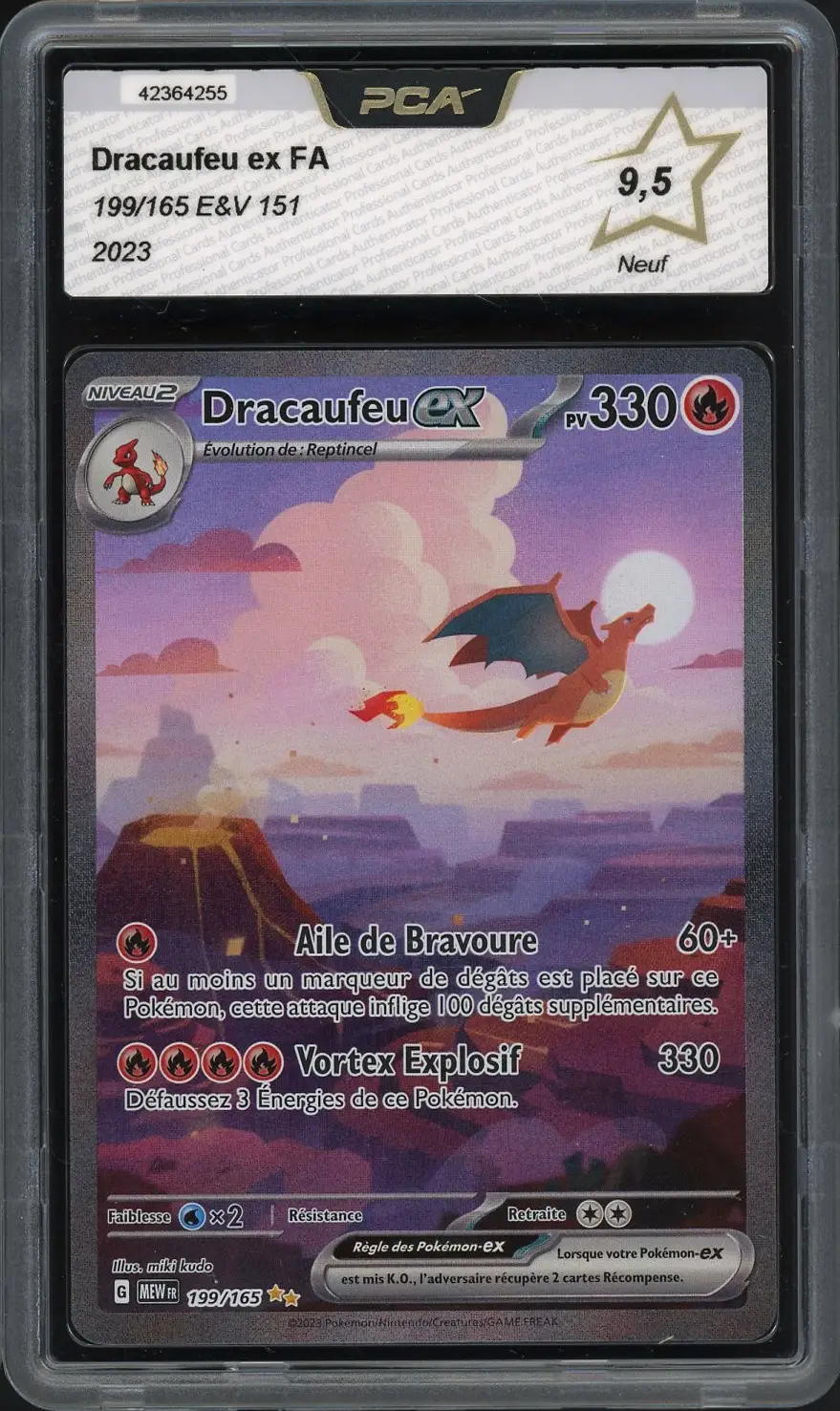 PCA 9.5 Dracaufeu Ex