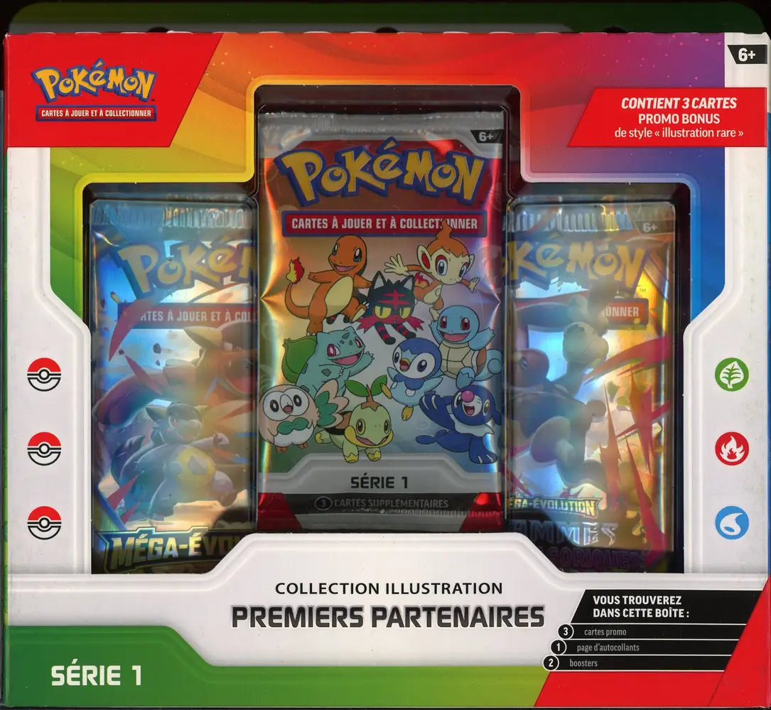 Coffret Collection Illustration Premiers Partenaires Série 1