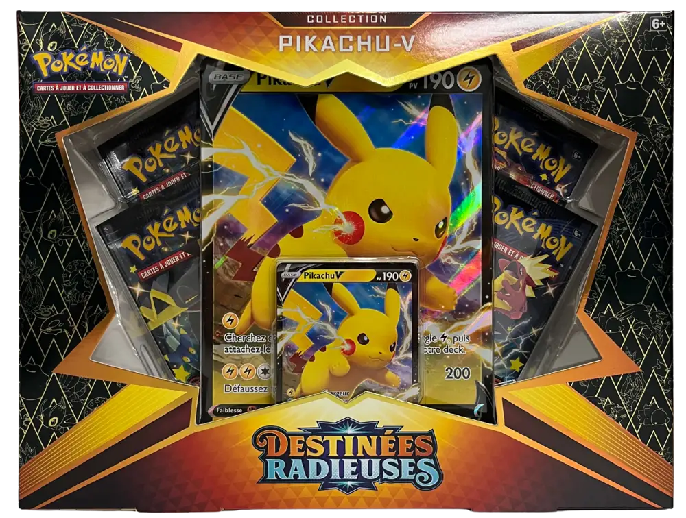 Coffret EB4.5 Destinées Radieuses Pikachu V
