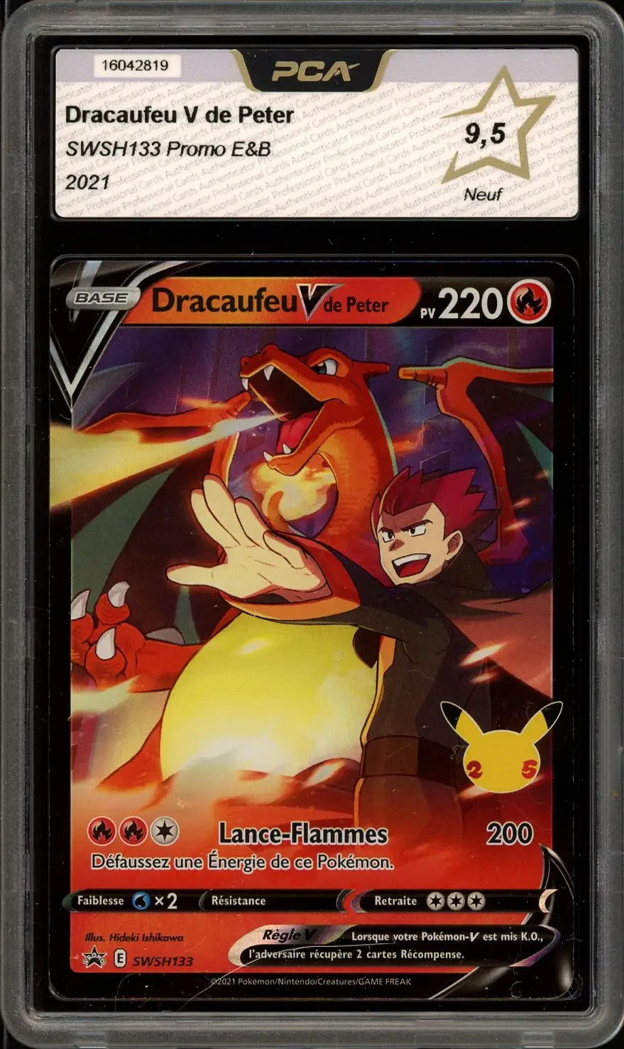 PCA 9.5 Dracaufeu V de Peter