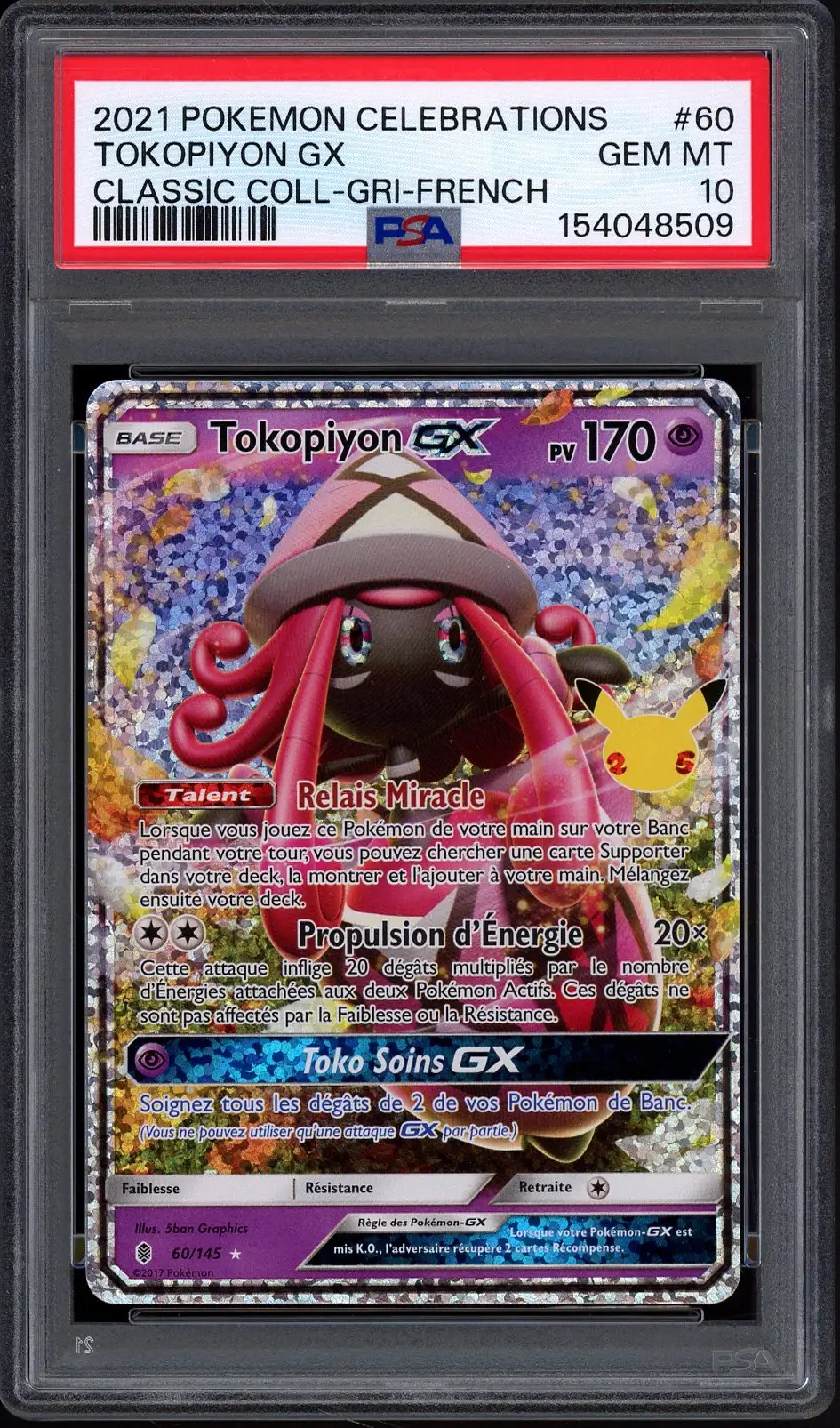 PSA 10 Tokopiyon Gx