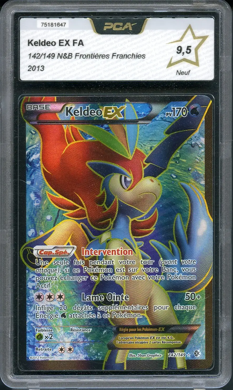PCA 9.5 Keldeo Ex