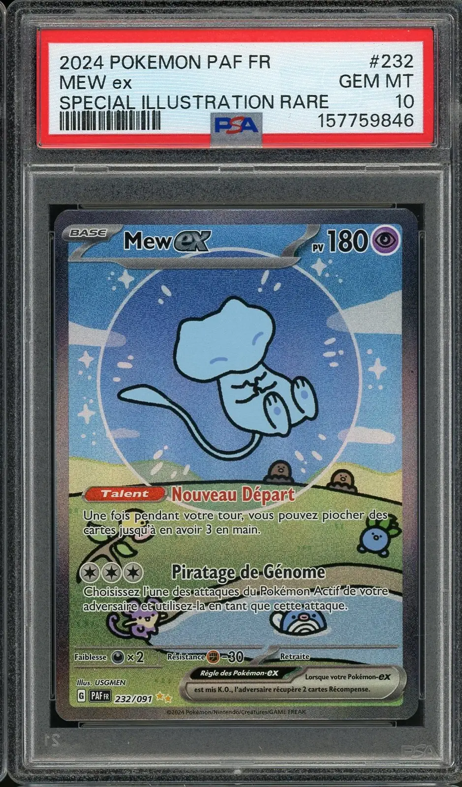 PSA 10 Mew Ex