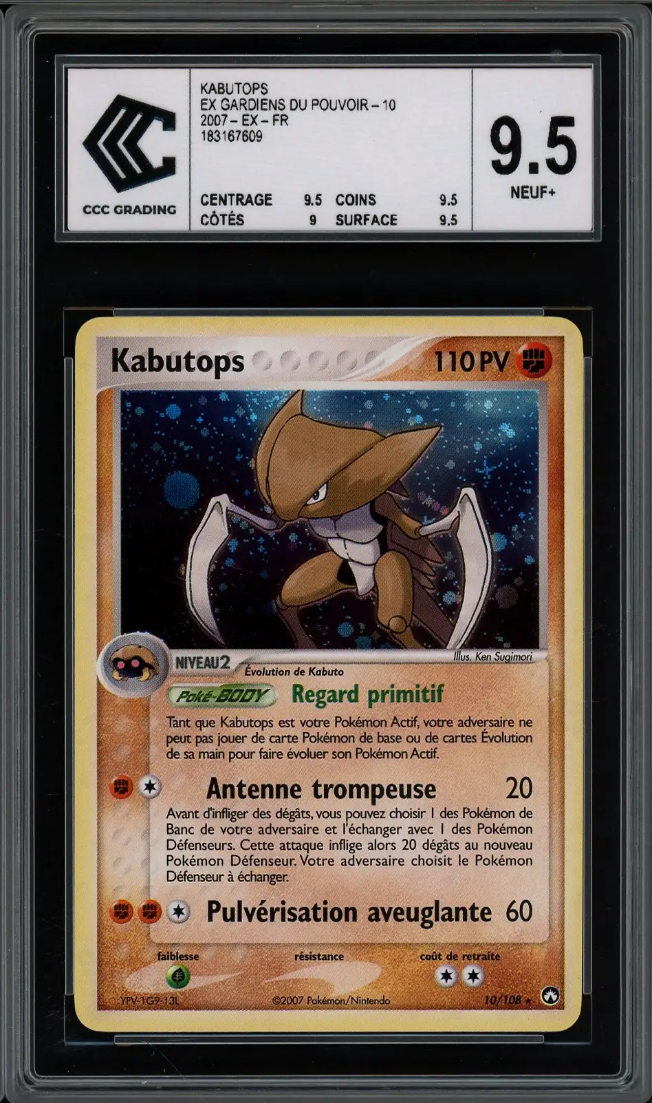 CCC 9.5 Kabutops Holo