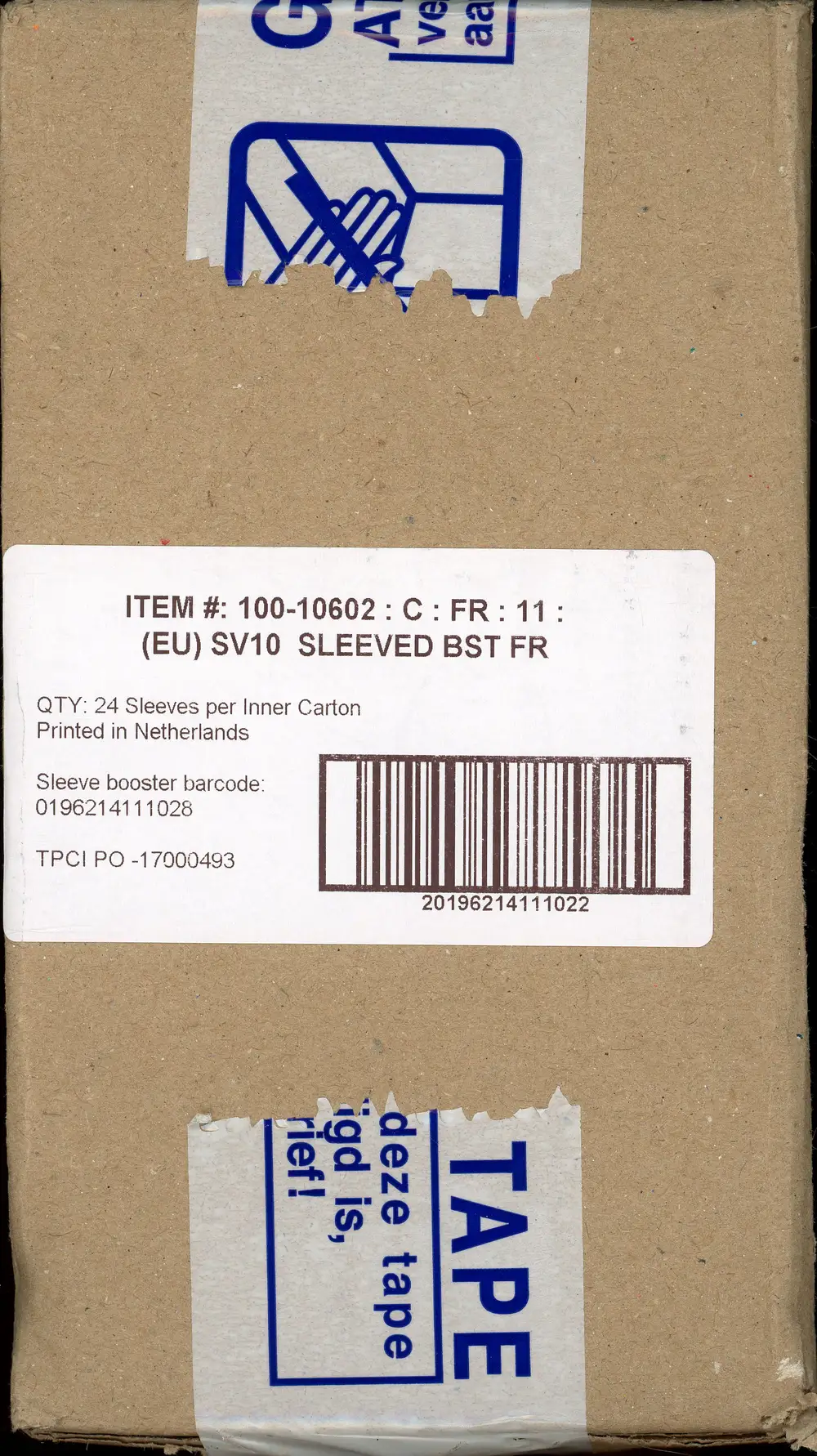 Case Booster Blister EV10 Rivalités Destinées