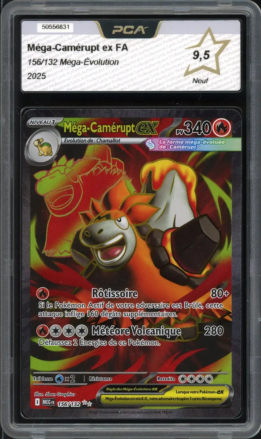 PCA 9.5 Méga-Camérupt Ex