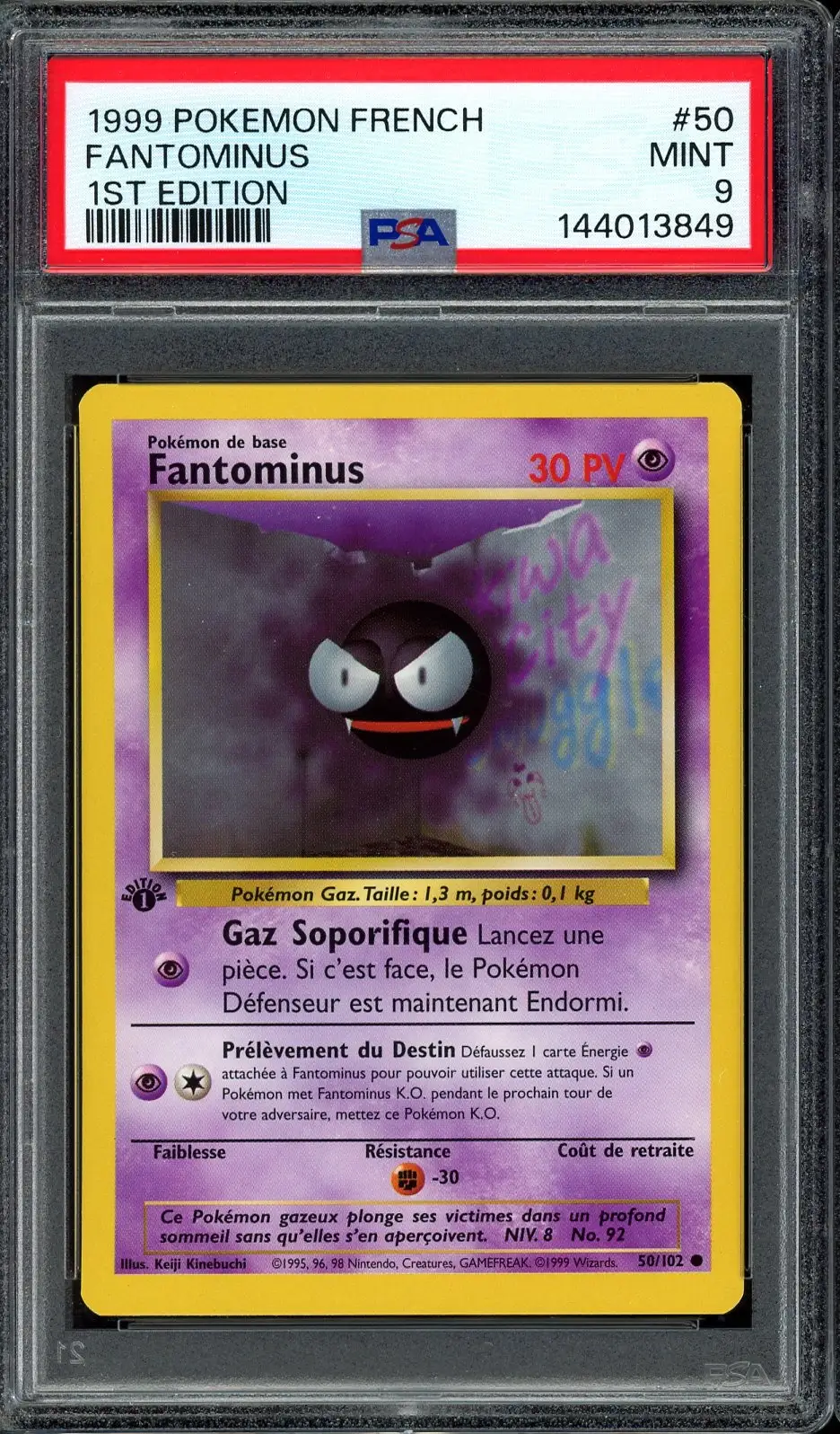 PSA 9 Fantominus