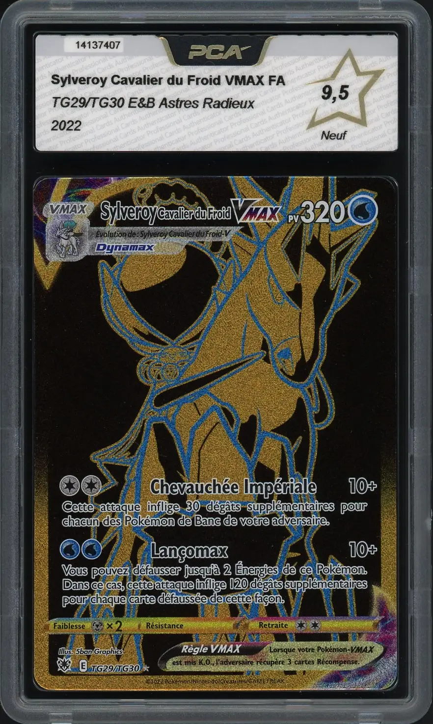 PCA 9.5 Sylveroy Cavalier d'Effroi VMax Gold