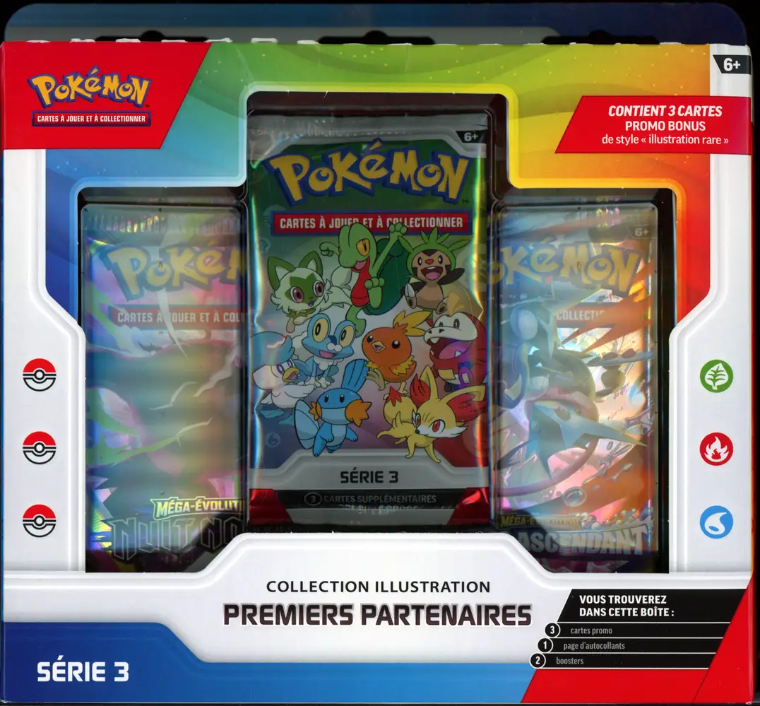 Coffret Collection Illustration Premiers Partenaires Série 3