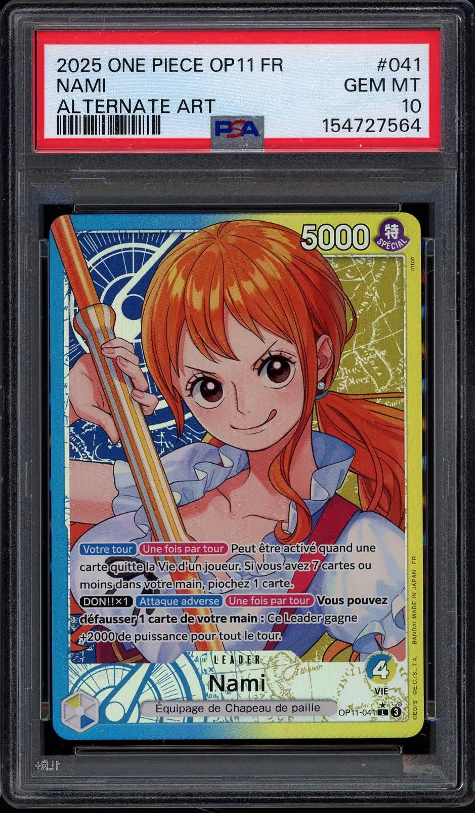 PSA 10 Nami