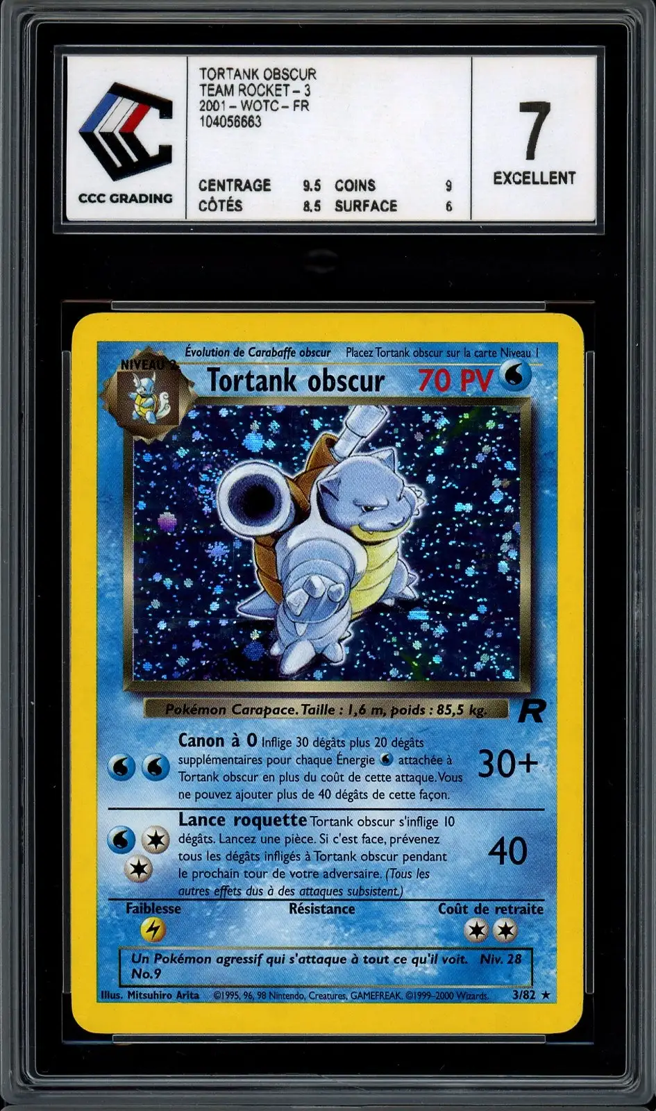 CCC 7 Tortank Obscur Holo