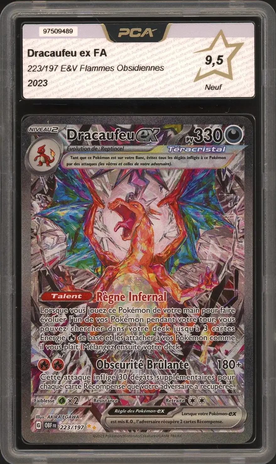 PCA 9.5 Dracaufeu Ex
