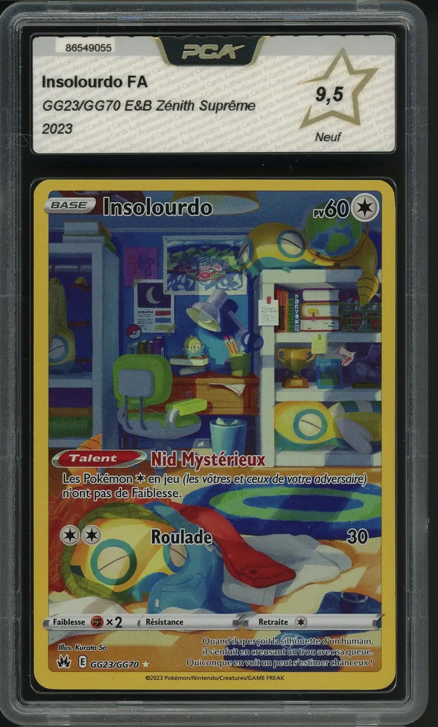 PCA 9.5 Insolourdo