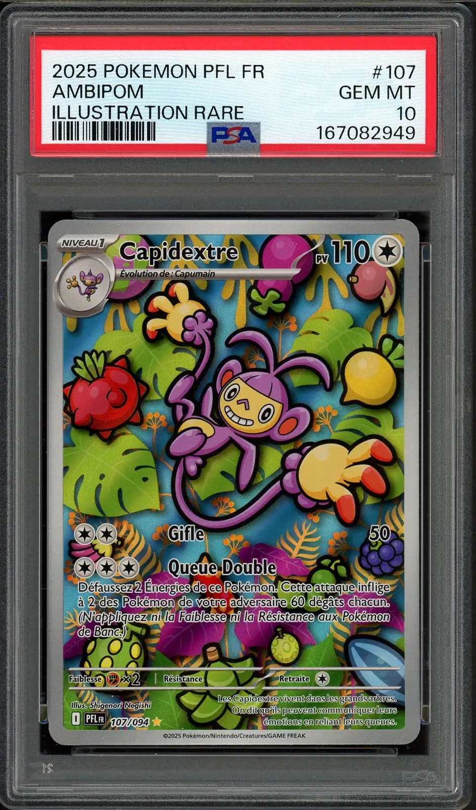 PSA 10 Capidextre