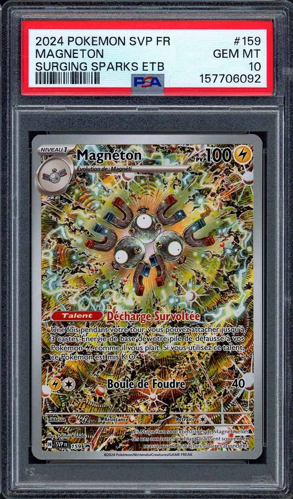 PSA 10 Magnéton