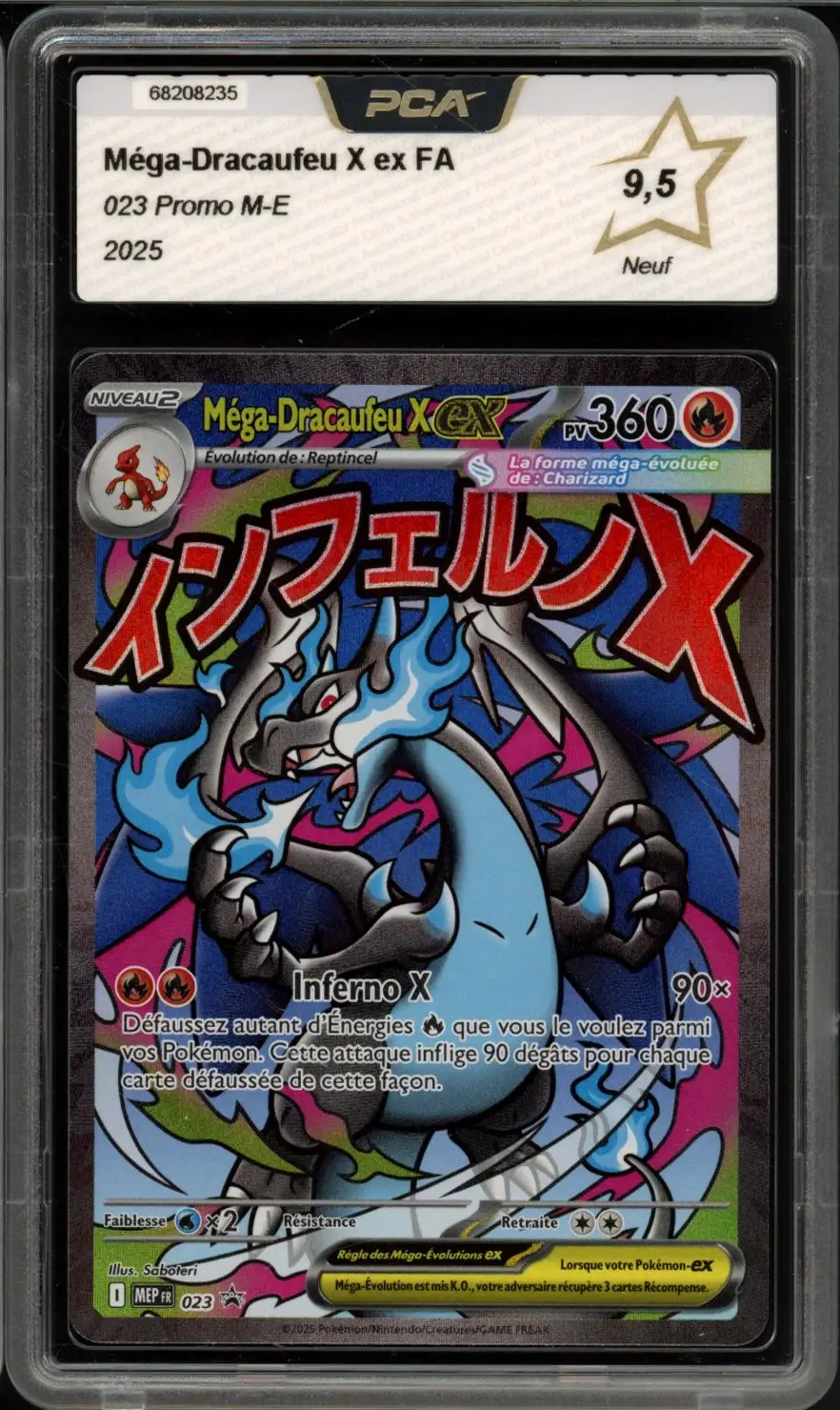 PCA 9.5 Méga-Dracaufeu X Ex