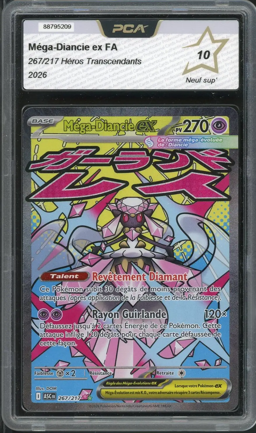 PCA 10 Méga-Diancie Ex