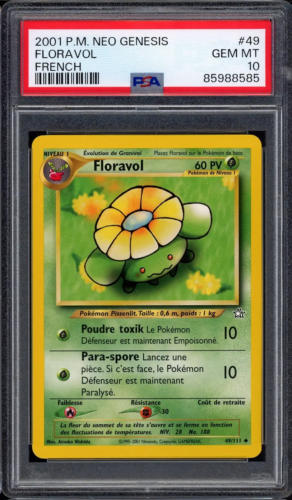 PSA 10 Floravol