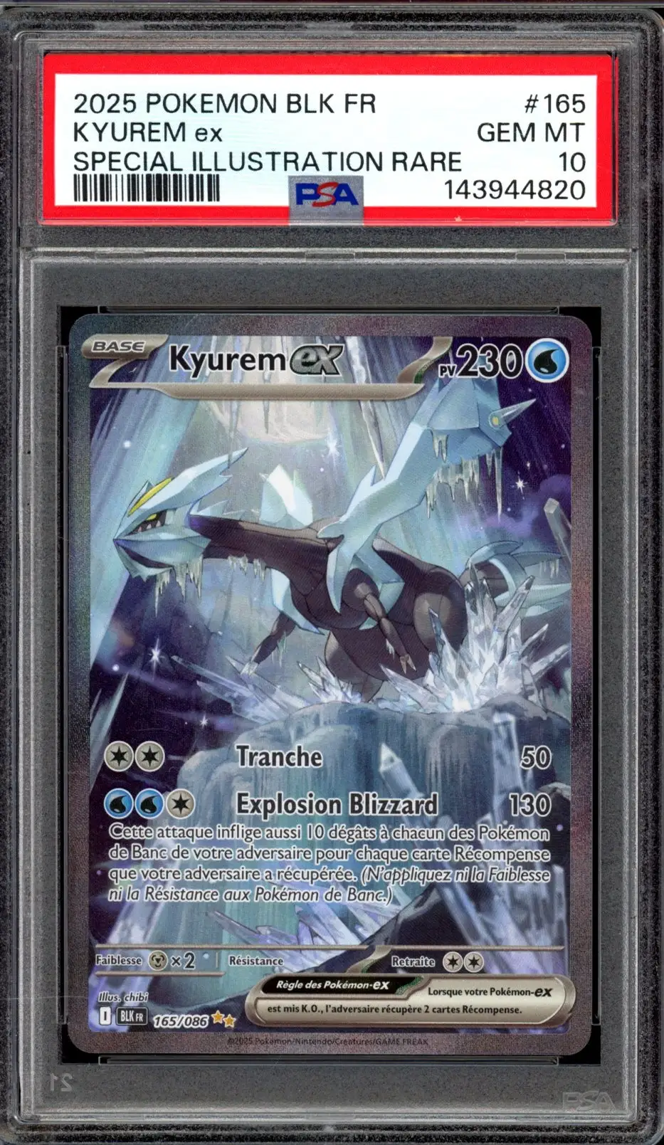 PSA 10 Kyurem Ex