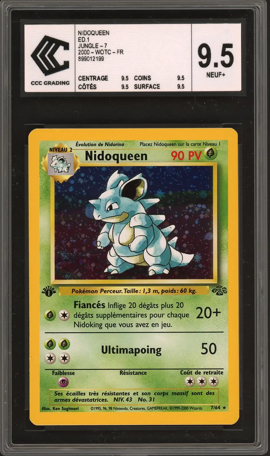 CCC 9.5 Nidoqueen Holo