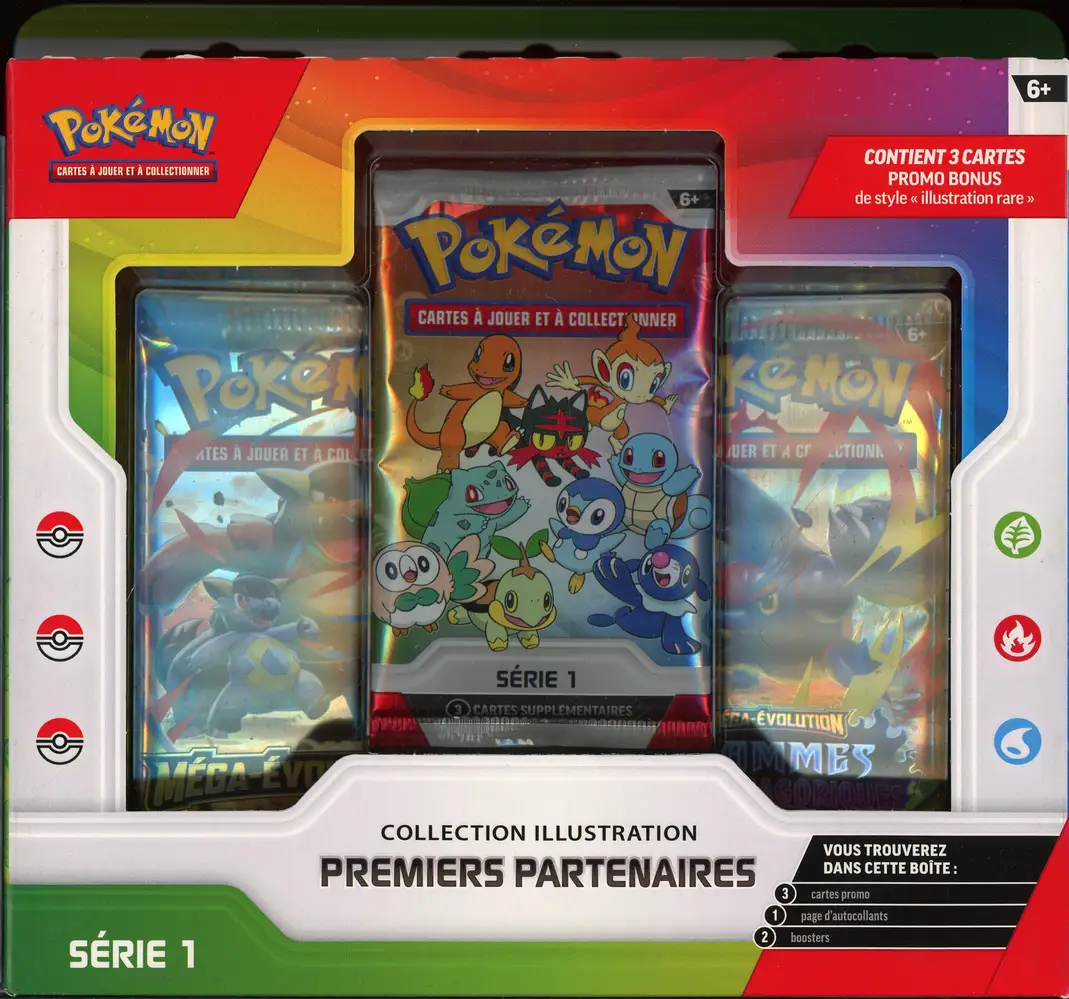 Coffret Collection Illustration Premiers Partenaires Série 1