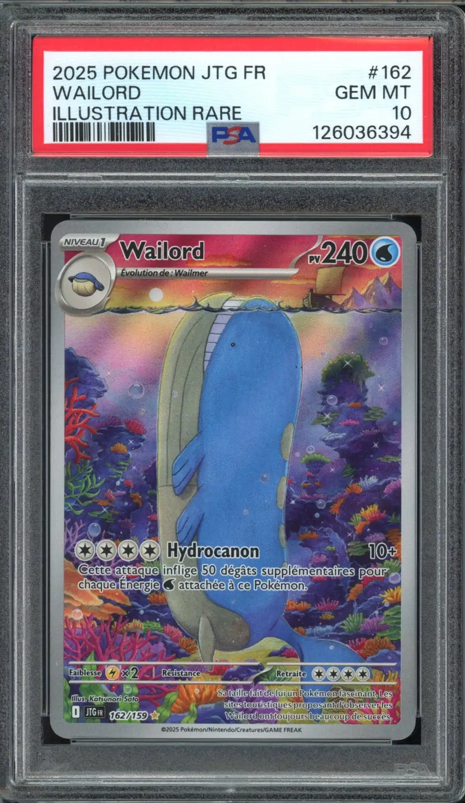 PSA 10 Wailord
