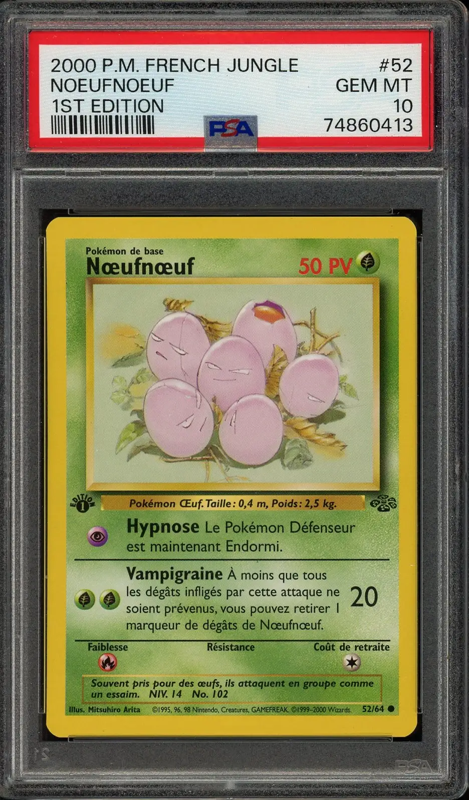 PSA 10 Noeufnoeuf