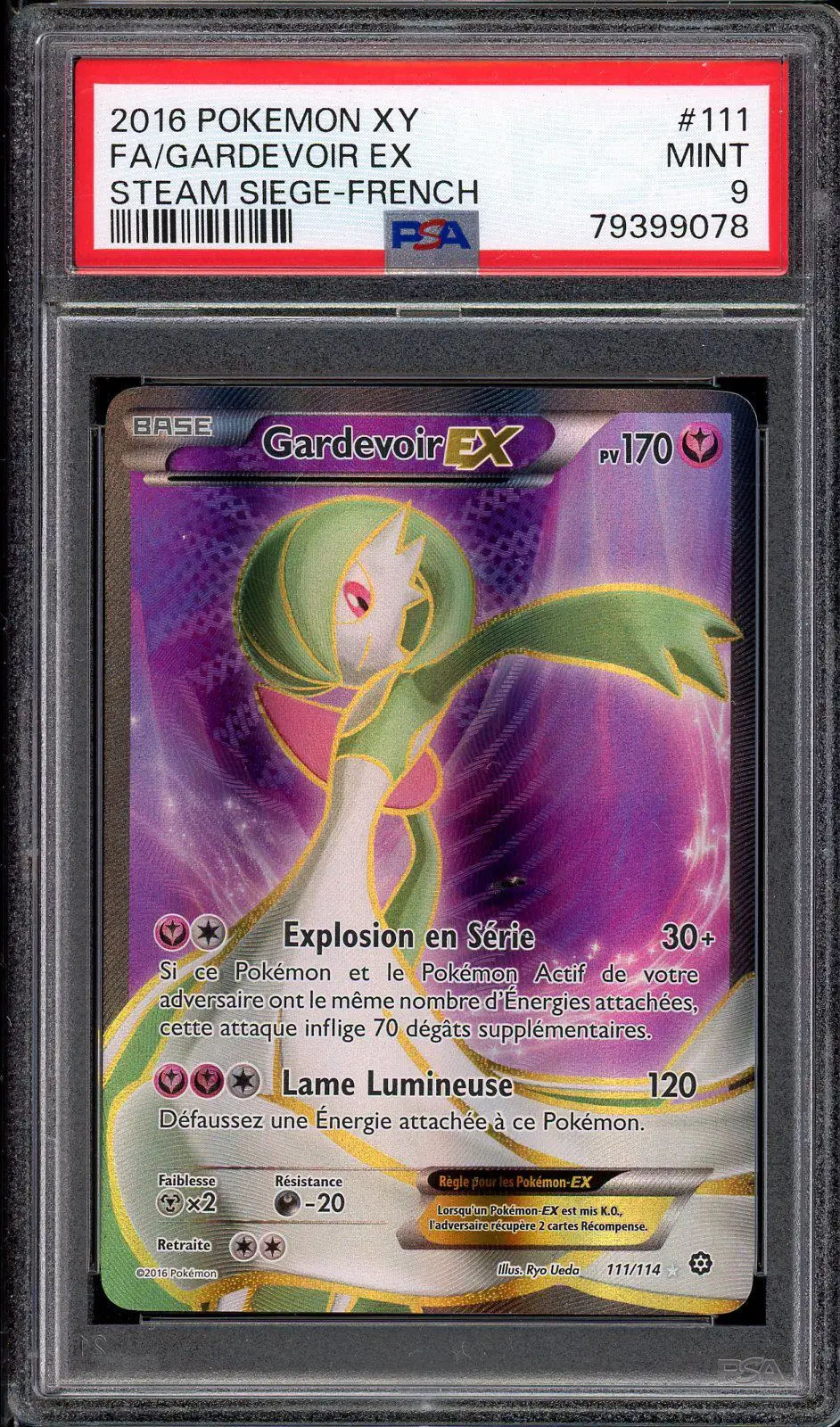 PSA 9 Gardevoir Ex