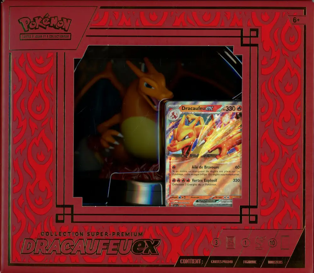 Coffret Collection Super Premium Dracaufeu Ex