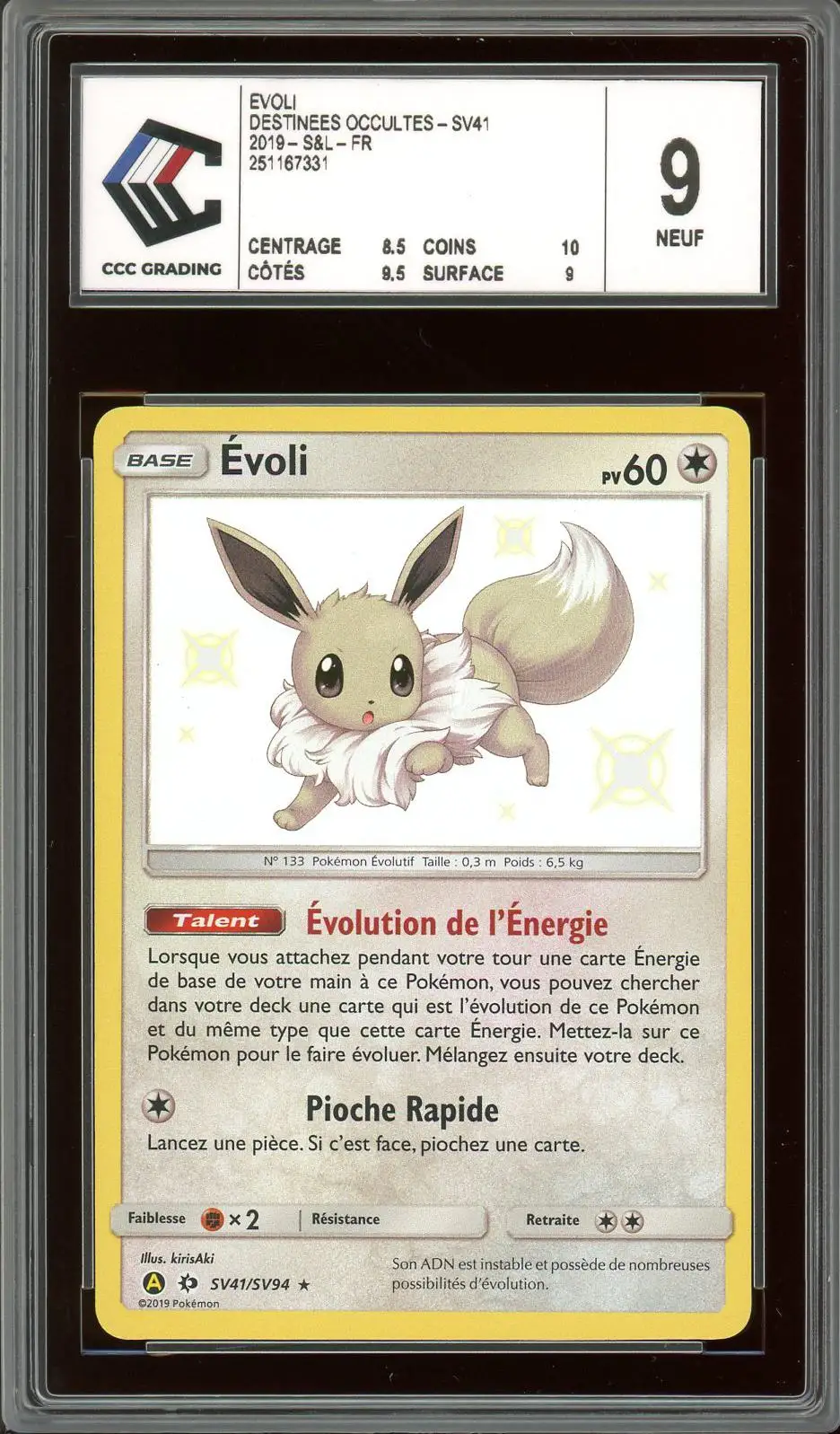 CCC 9 Evoli Holo