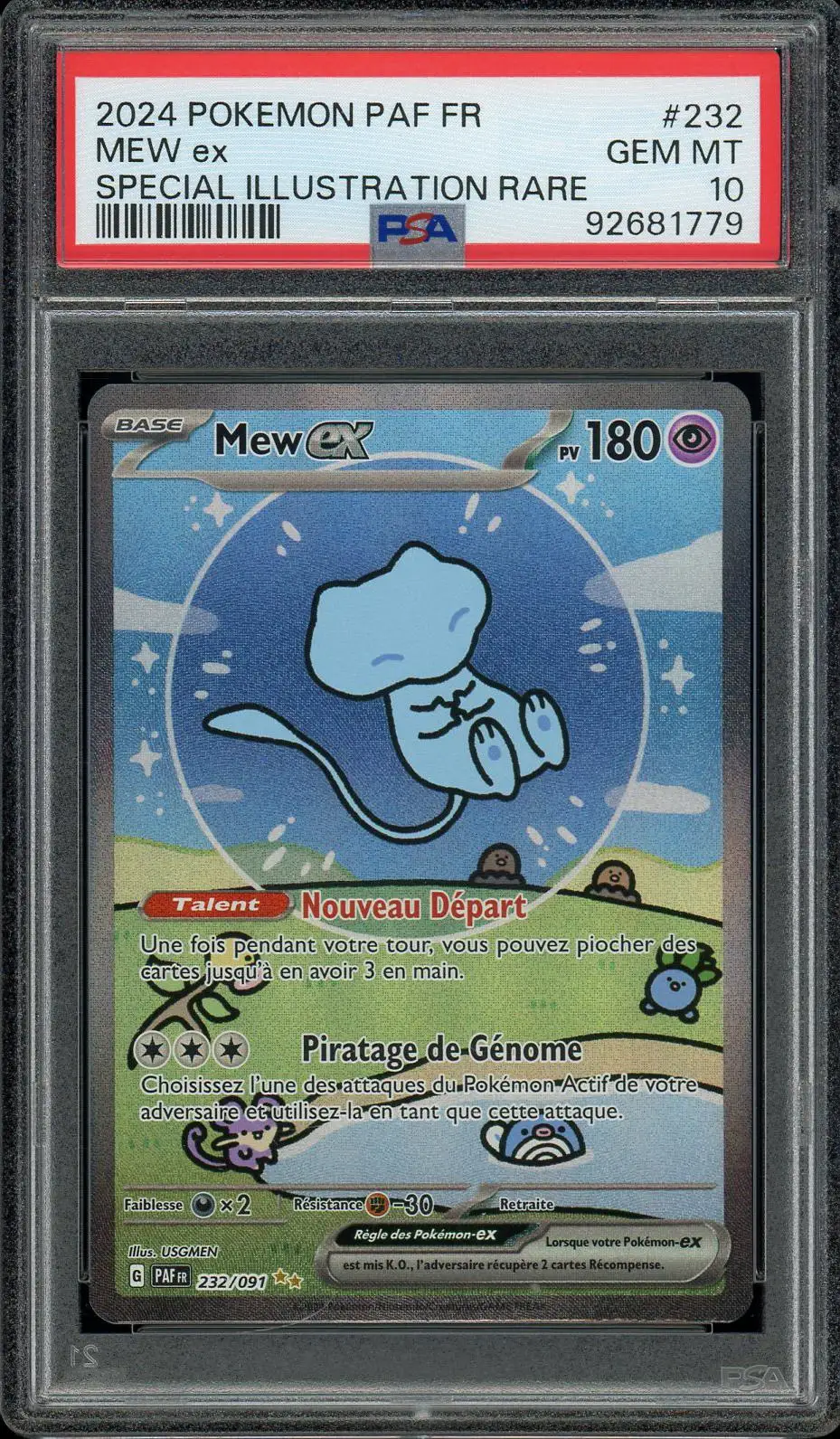 PSA 10 Mew Ex
