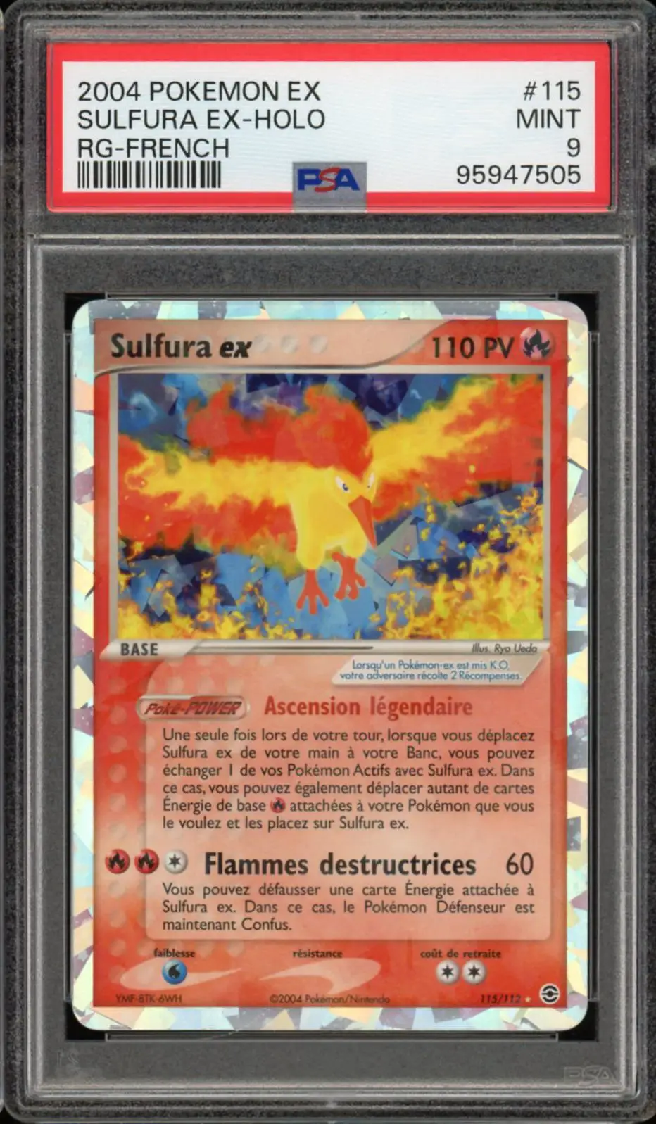 PSA 9 Sulfura Ex