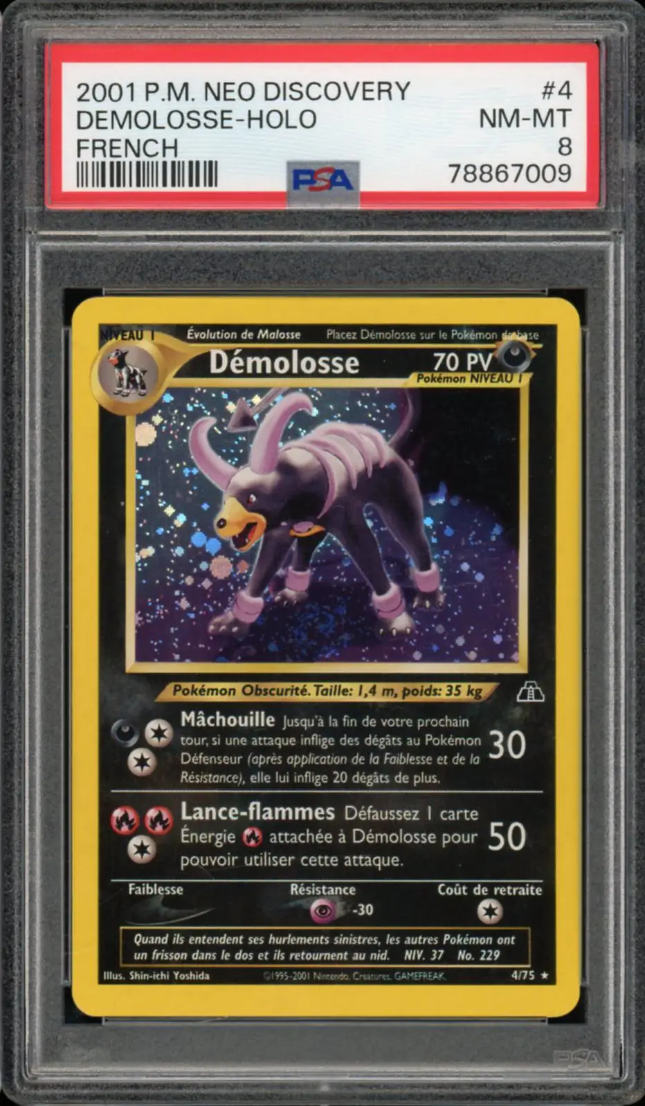 PSA 8 Démolosse Holo