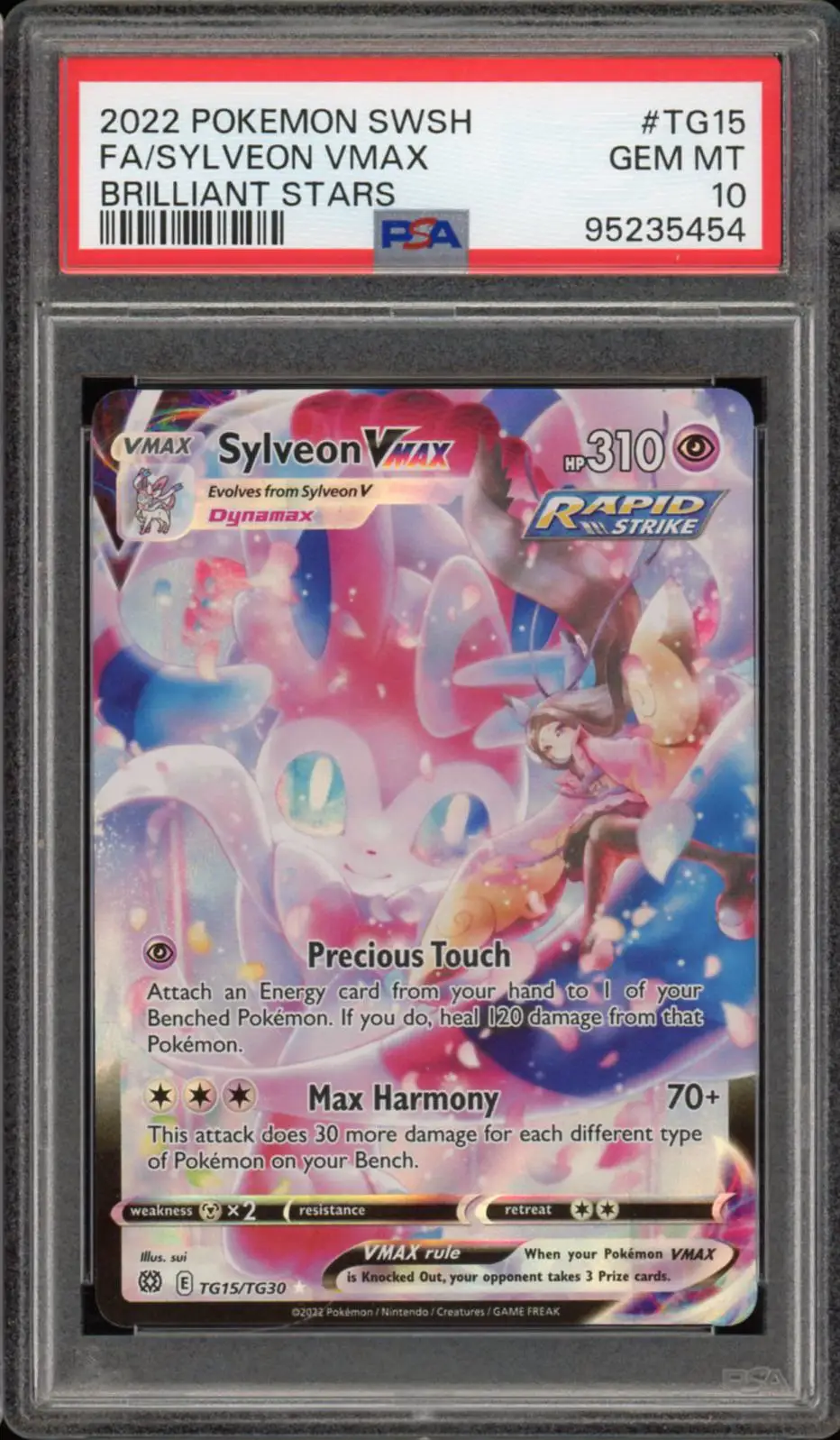 PSA 10 Sylveon VMax