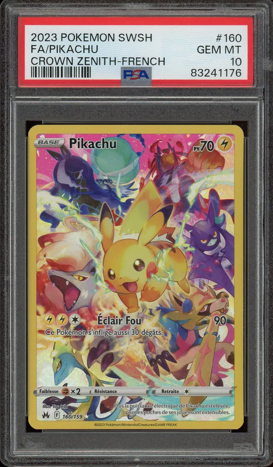 PSA 10 Pikachu Ex