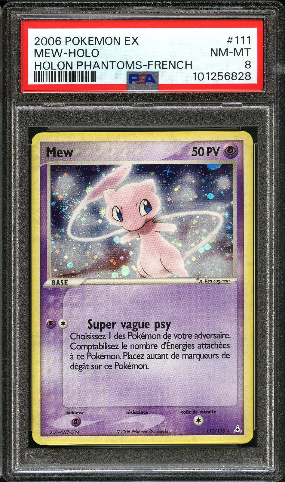 PSA 8 Mew Holo