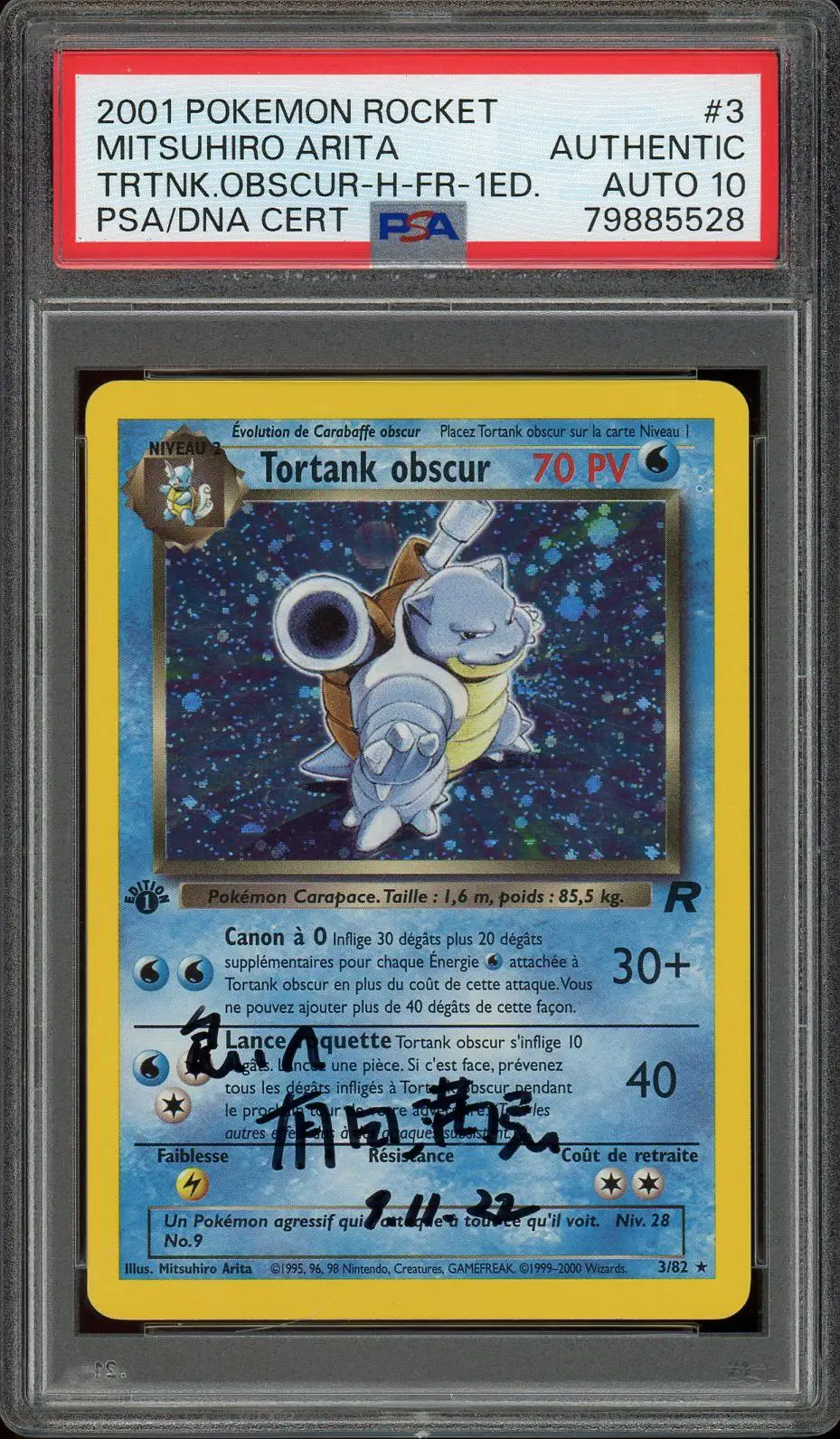 PSA A Tortank Obscur Holo