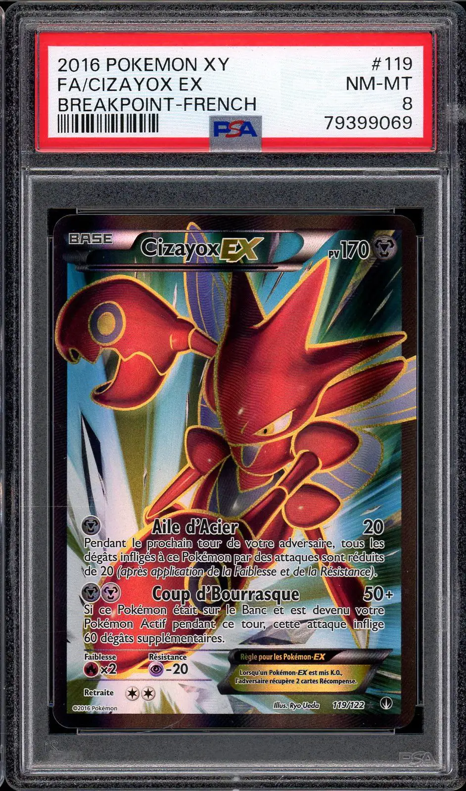 PSA 8 Cizayox Ex