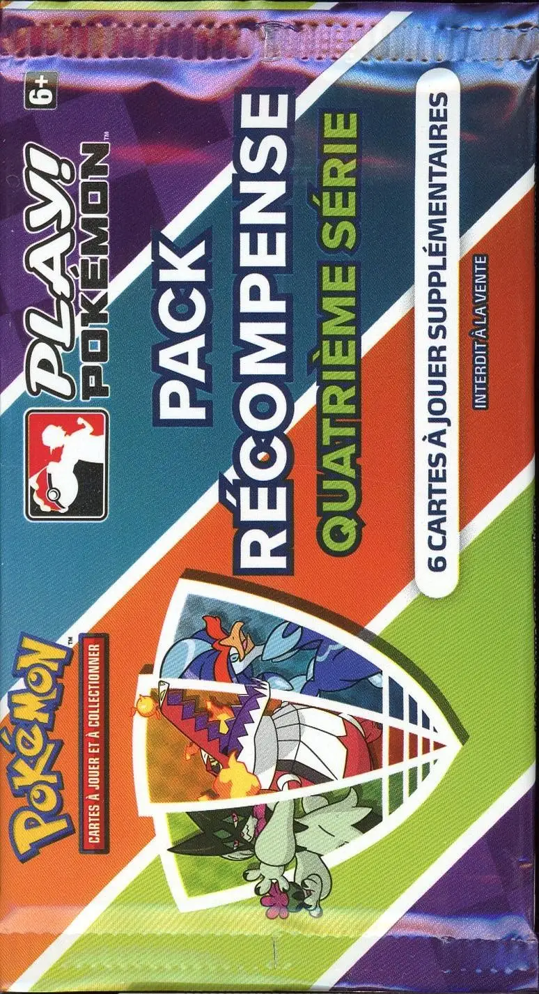 Booster Play! Pokémon Pack Récompense 4ème Série