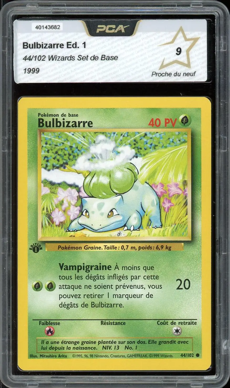 PCA 9 Bulbizarre