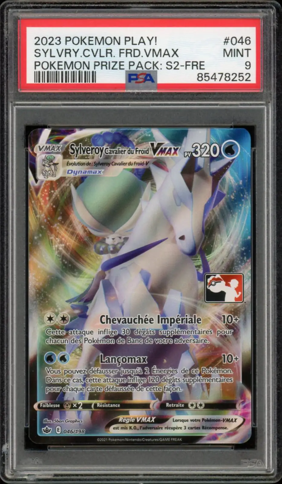 PSA 9 Sylveroy VMax