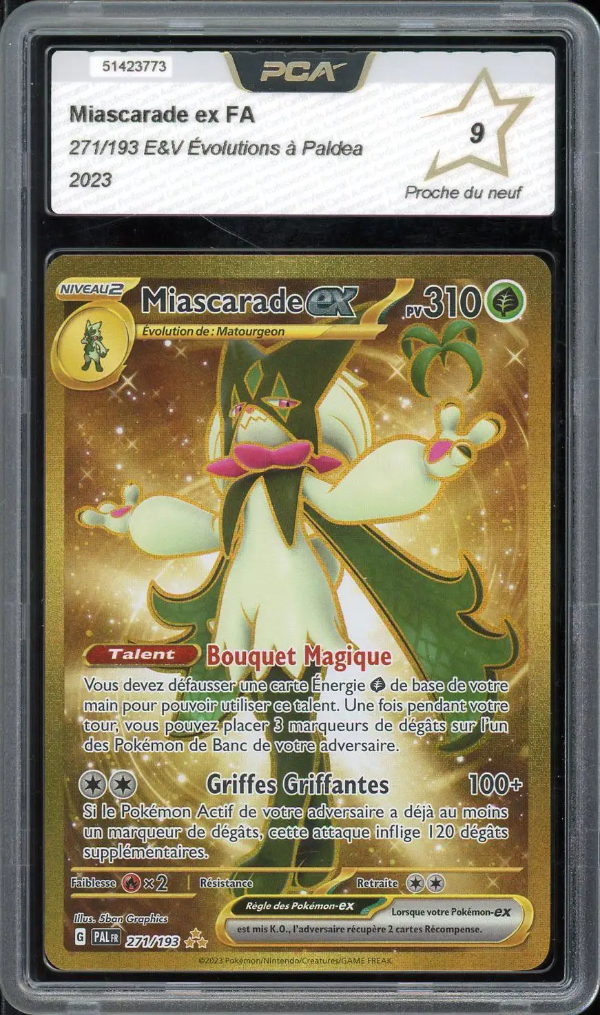 PCA 9 Miascarade Ex Gold