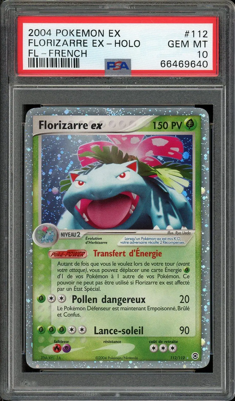 PSA 10 Florizarre Ex
