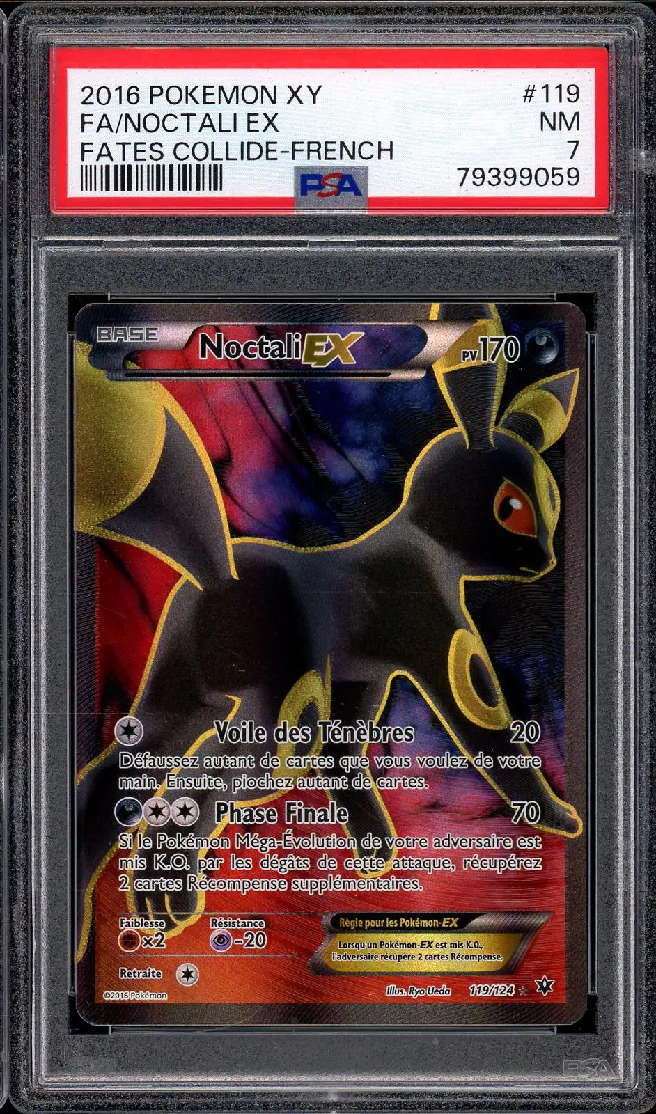 PSA 7 Noctali Ex