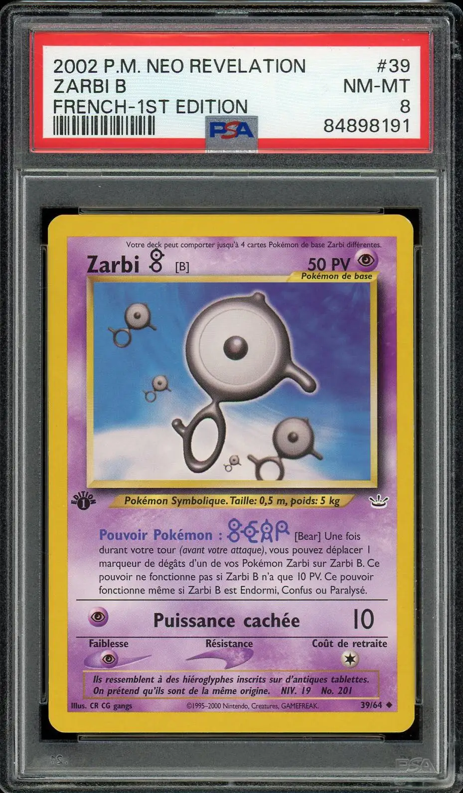 PSA 7 Zarbi B
