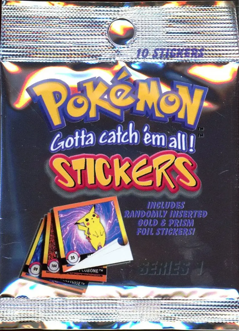 Booster Gotta Catch'em All ! Stickers