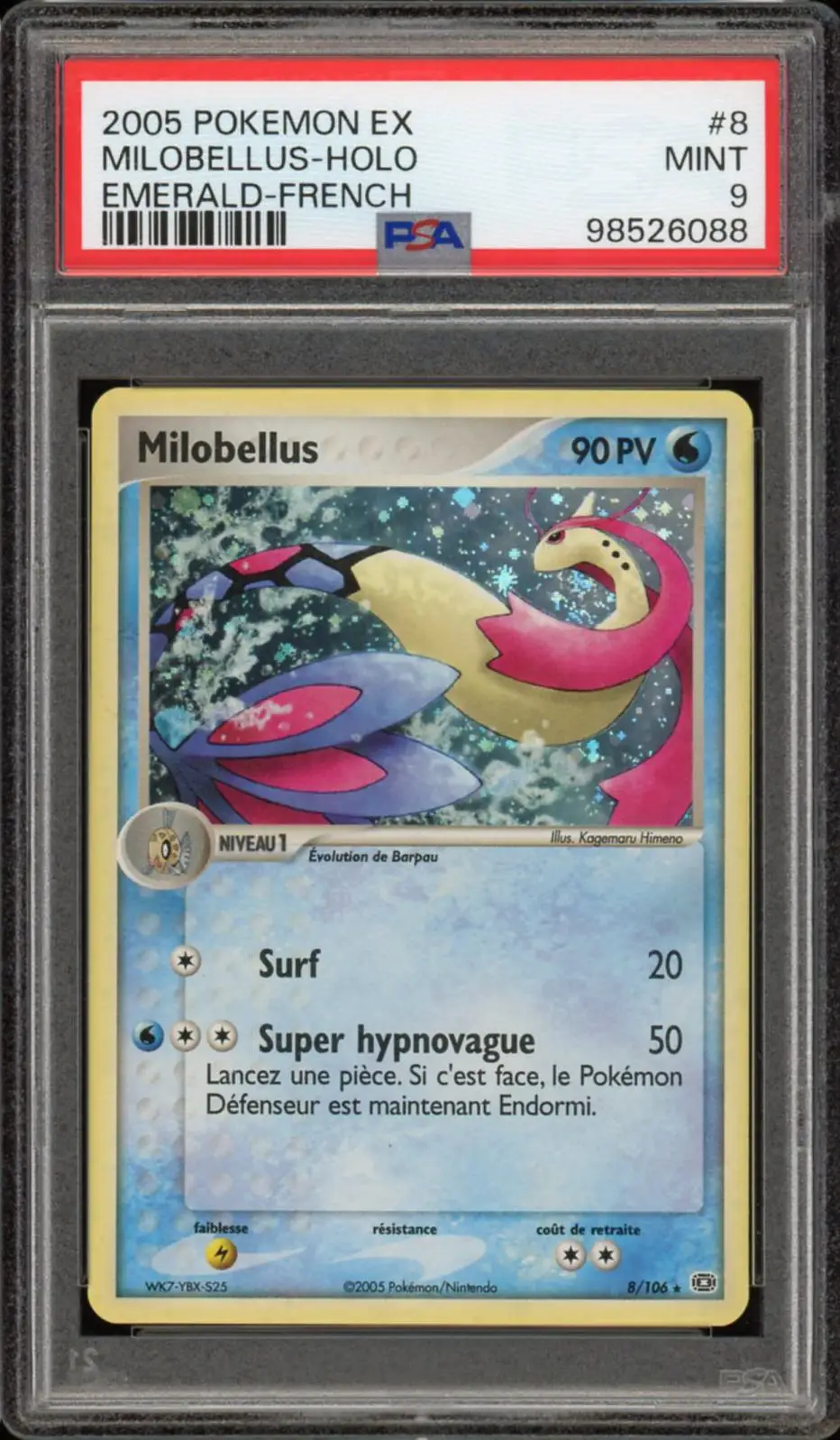 PSA 9 Milobellus Holo