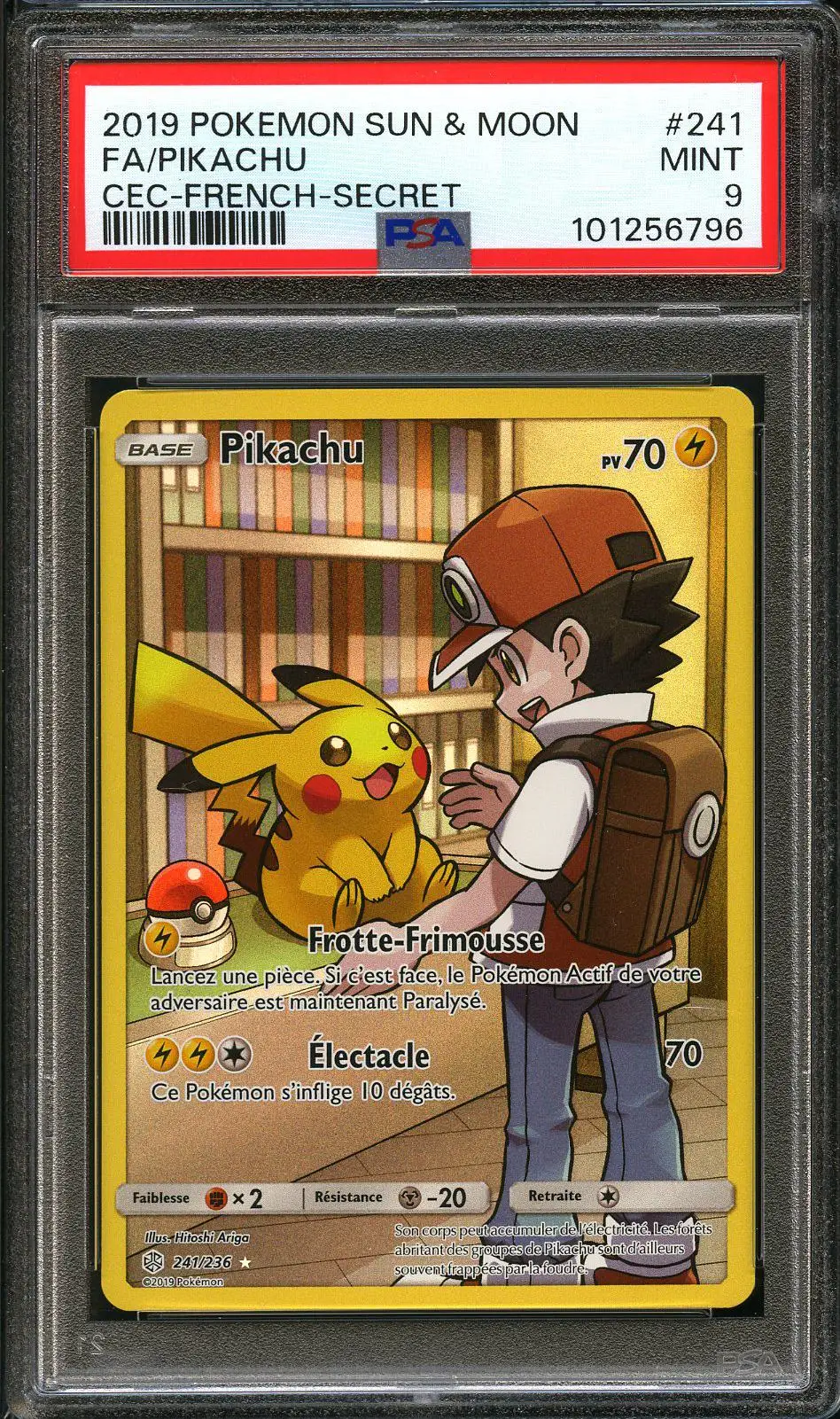 PSA 9 Pikachu