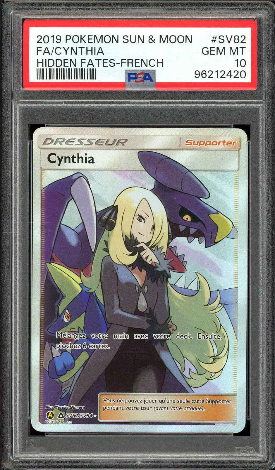 PSA 10 Cynthia