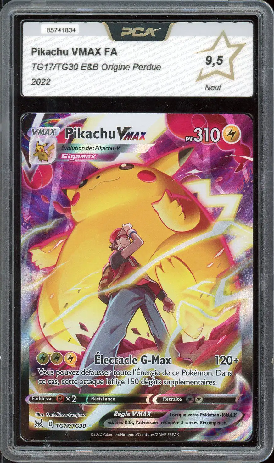 PCA 9.5 Pikachu VMax